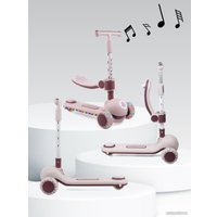 Трехколесный самокат Amarobaby Balance AB23-27BAL/0212 (кремовый/коричневый)