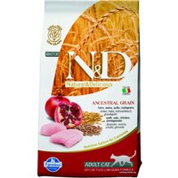 Сухой корм для кошек Farmina N&D Ancestral Grain Chicken & Pomegranate Adult (с курицей, спельтой, овсом и гранатом) 1.5 кг