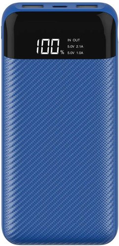 Внешний аккумулятор InterStep PB20DPD (синий)