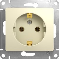 Розетка Schneider Electric Glossa GSL000243 (бежевый)