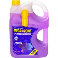 Стеклоомывающая жидкость MegaZone Master зимний -24 °С 4л (фиолетовый)
