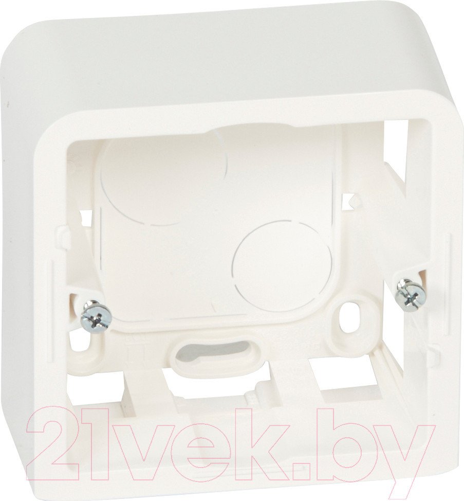 Монтажная коробка Legrand Mosaic 80281 (белый)