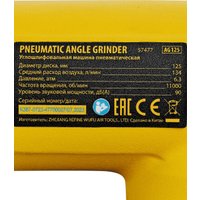 Пневмошлифмашина Denzel AG125