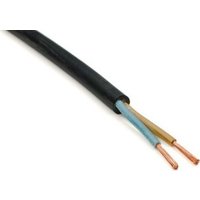 Провод силовой ККЗ ПВСнг(А)-LS 2x4 (черный)