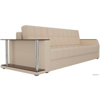 Диван Лига диванов Атлантида 102237 (экокожа, бежевый)