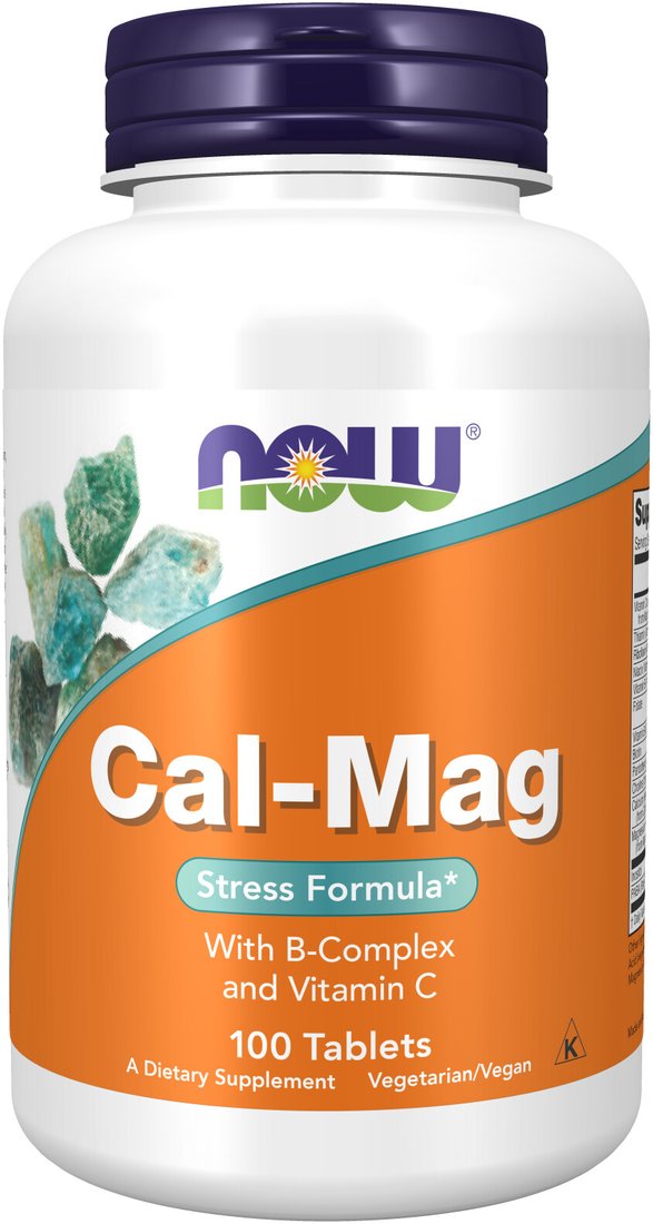 Комплекс Now Foods Cal-Mag Stress Formula (100 таблеток)