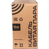 Кабель WRline WR-UTP-4P-C5E-PE-BK (305 м)