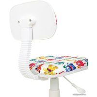 Компьютерное кресло Бюрократ CH-W201NX (белый монстры/пластик белый)