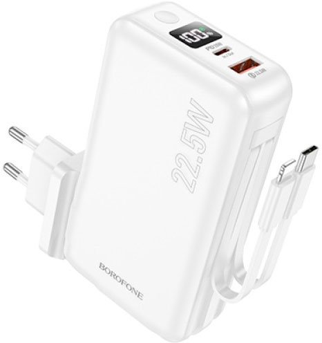

Внешний аккумулятор Borofone BJ39 10000mAh (белый)