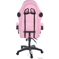 Игровое (геймерское) кресло Jiqiao DG8003 (белый/розовый)