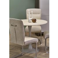 Кухонный стол Halmar Tolio 90/76 (травертин/кашемир)