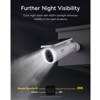 IP-камера Baseus S1 Outdoor 2K Solar Security Camera