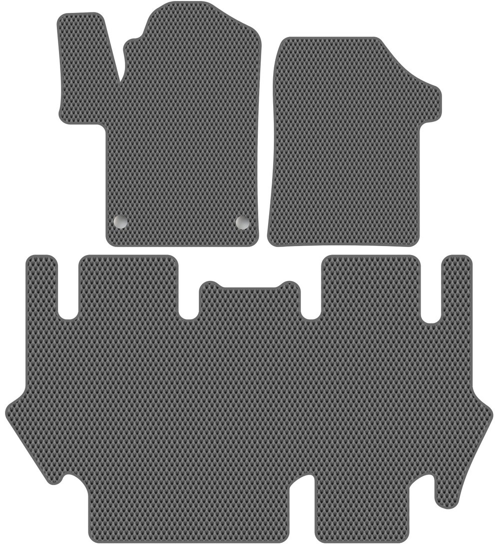 

Комплект ковриков для авто Alicosta Mercedes-Benz Viano (минивэн / W639) 2010 - 2014 (серый, ромб)