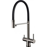 Смеситель Grocenberg GB4099 с гибким изливом (графит)