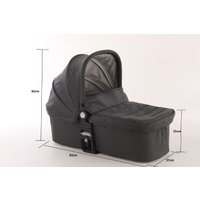 Универсальная коляска Panda Baby Supra (2 в 1, черный)