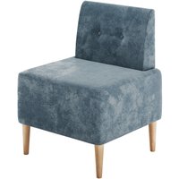 Интерьерное кресло MONOFIX Четт кресло (микровелюр/пыльно-голубой №26)