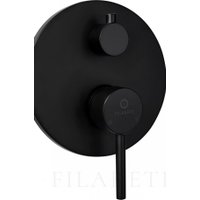 Душевая система  Filarete Roun FL1028 (Черный матовый)