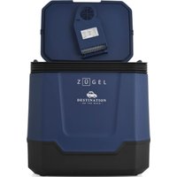 Термоэлектрический автохолодильник ZUGEL ZCR1004 32л (синий)