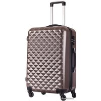 Чемодан-спиннер L'Case Phatthaya 65 см (кофейный)