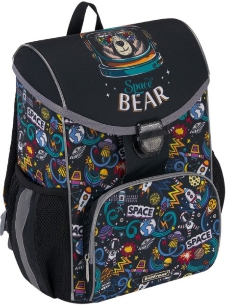 

Школьный рюкзак Erich Krause ErgoLine 15L Space Bear 46218