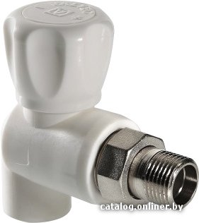 Запорная арматура Valtec Кран шар-й радиаторный угловой ПП 20х1/2 [VTp.718.0.02004]