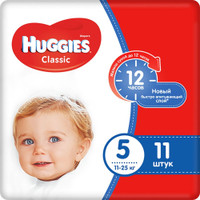 Подгузники Huggies Classic Small 5 (11 шт)