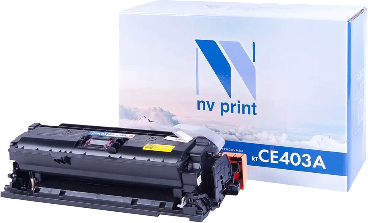

Картридж NV Print NV-CE403AM (аналог HP CE403A)
