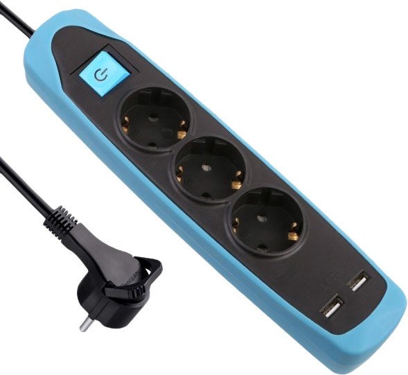 

Удлинитель Electraline 62151 2 м