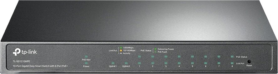 

Настраиваемый коммутатор TP-Link TL-SG1210MPE