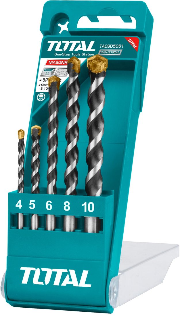 

Набор сверл Total TACSD5051 (5 предметов)