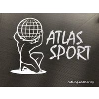 Батут Atlas Sport 435 см - 14ft Basic (с лестницей, внешняя сетка, сливовый)