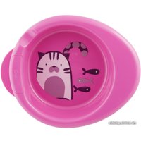 Тарелка для кормления Chicco Nursery Stay Warm 00016000100000 (розовый)