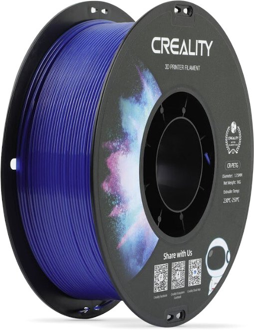 

Пластик Creality CR-PETG 1.75 мм 1 кг (синий)