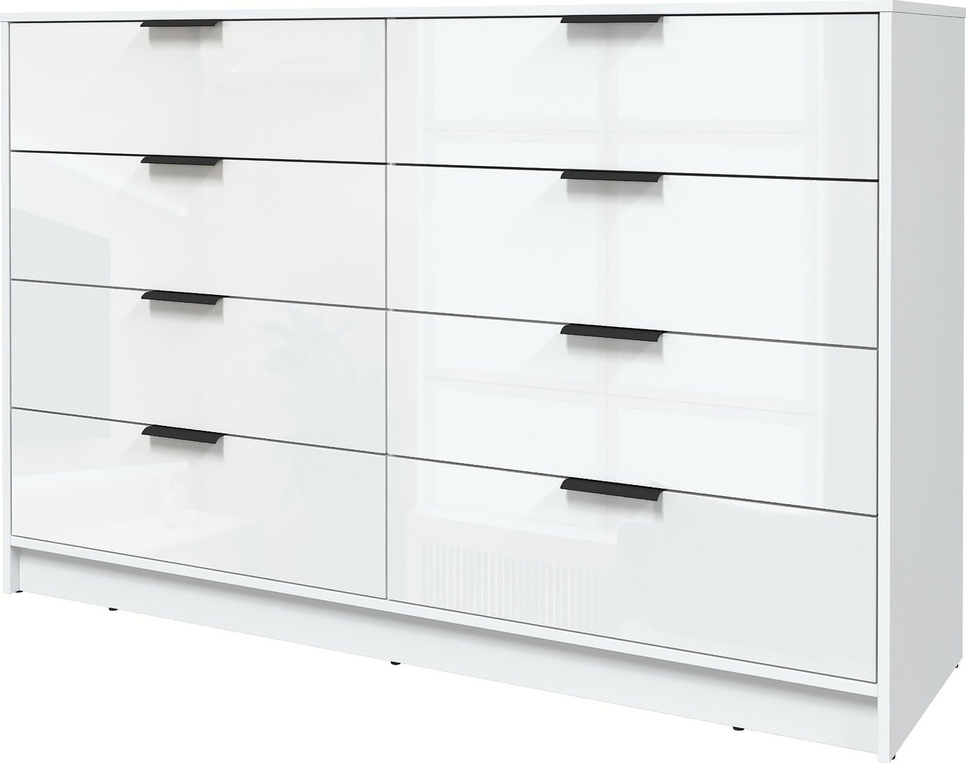 

Комод Интерлиния Концепт КТ-К157 Глосс (белый платинум/белый глянец)