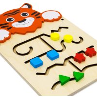 Бизиборд Alatoys Настенная бизидоска Тигренок ББ605