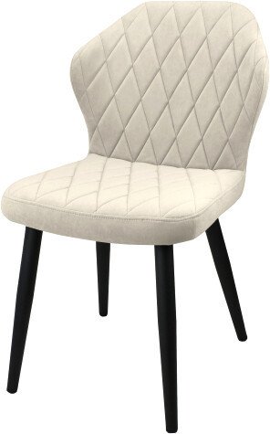 

Стул Гальваник Бергамо (эмаль черный муар/Catania Ivory)