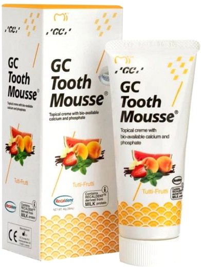 

Зубной гель GC Tooth Mousse 17171 (40 г, фруктовый)