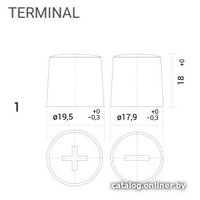 Автомобильный аккумулятор Topla Top JIS L (55 А·ч) 118355
