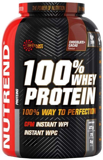 

Протеин сывороточный (изолят) Nutrend 100% Whey Protein (2250 г, клубника)