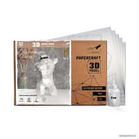 PaperCraft PAPERRAZ Скульптура Ольга (белый)