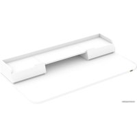 Стол Sheffilton SHT-TU14/TT31 120/65 ЛДСП (черный муар/белый шагрень)