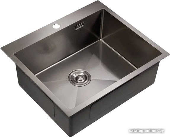 Кухонная мойка Milacio Denia 59 Steel MC.77499 (вороненая сталь)