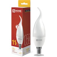 Светодиодная лампочка In Home LED-Свеча на ветру-VC 11Вт 230В Е14 3000К 1050Лм 4690612030456