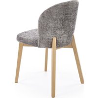 Стул Halmar Basso (серый/дуб натуральный)