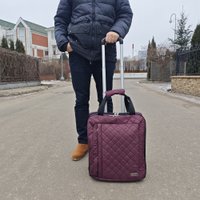 Сумка-тележка Polar 7058.1 стежка (бордовый)