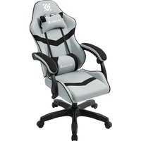 Игровое (геймерское) кресло Defender Savage (серый/черный)