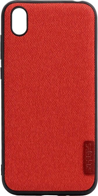 

Чехол для телефона EXPERTS Textile Tpu для Huawei Y5 (2019)/Honor 8S (красный)