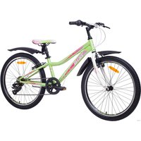 Велосипед AIST Rosy Junior 1.0 (салатовый, 2017)