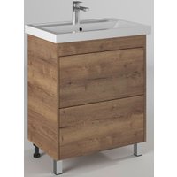  Briz Тумба с умывальником Риччи 70 360 03-08070-06 00 ВЕЛ (дуб веллингтон табак)