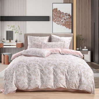 Евро комплект постельного белья Sofi De MarkO Сесиль Евро 4н Евро-5597